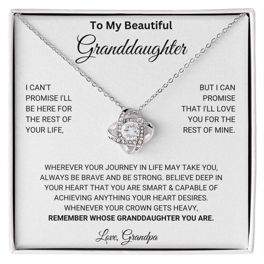 Beautiful Granddaughter Necklace