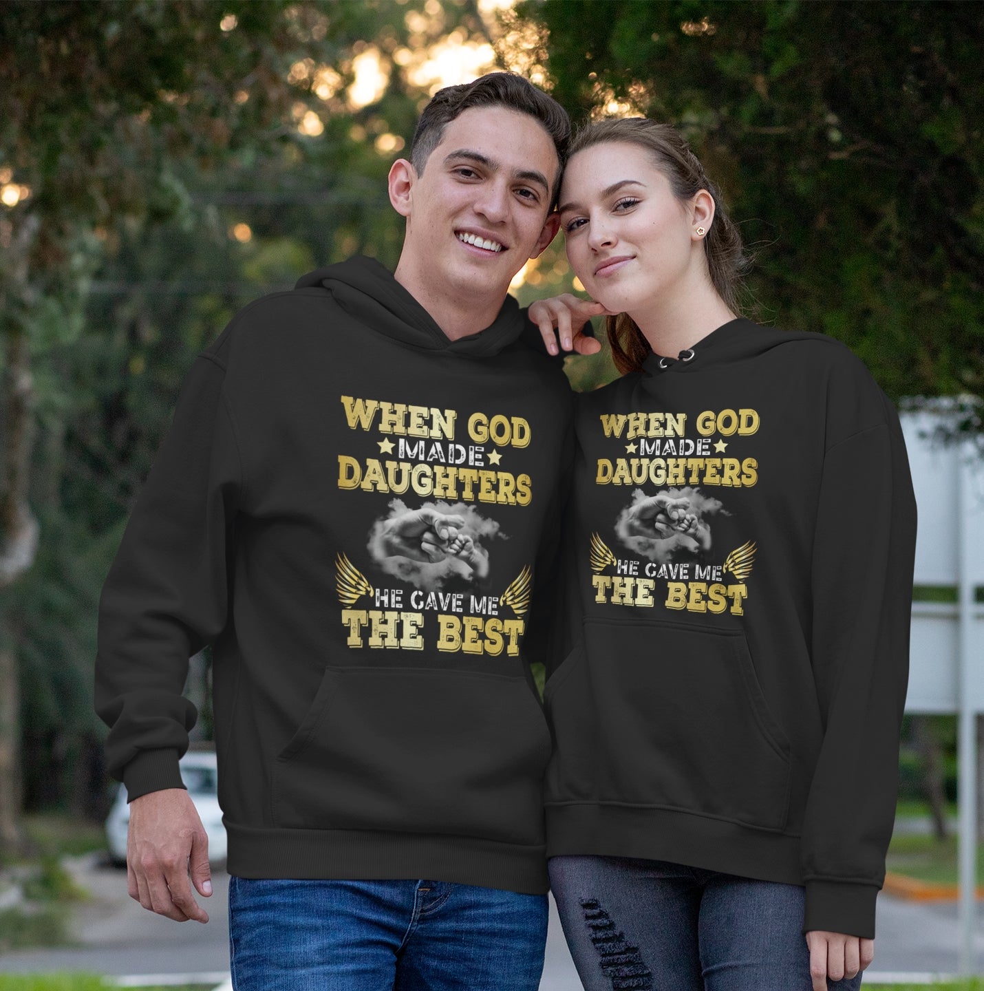 When God Made Daughters, He Gave Me The Best