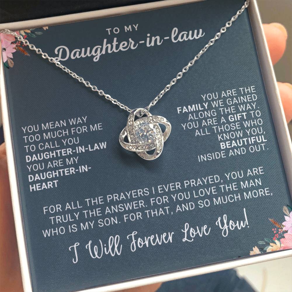 YOU ARE MY DAUGHTER-IN-HEART NECKLACE